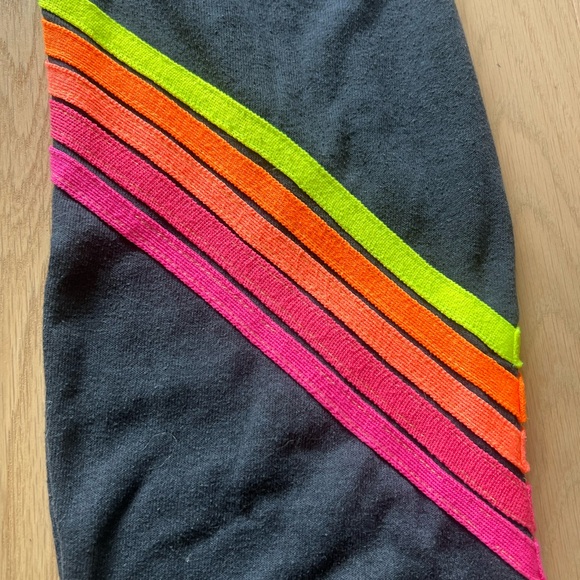 Aviator Nation Women’s Neon 5-Stripe Sweatpants - Picture 3 of 5